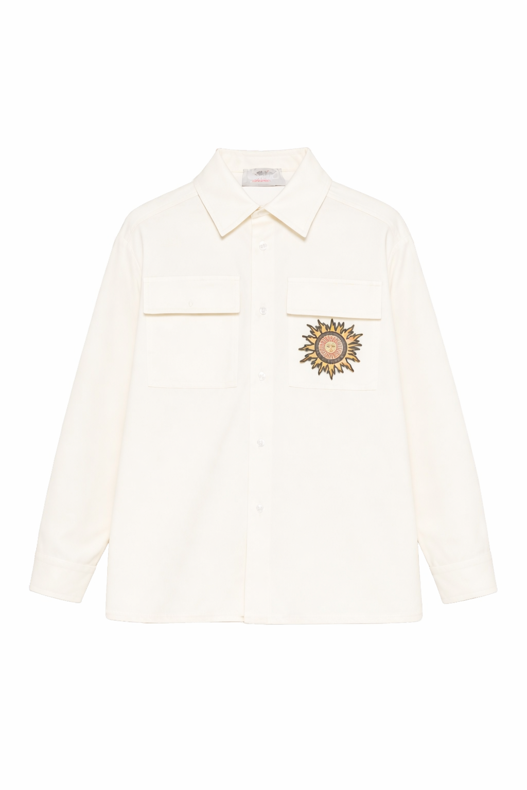 Camicia per bambina Just Cavalli Kids bianca con colletto JGP26234CA PRISTINE ROBERTO CAVALLI KIDS