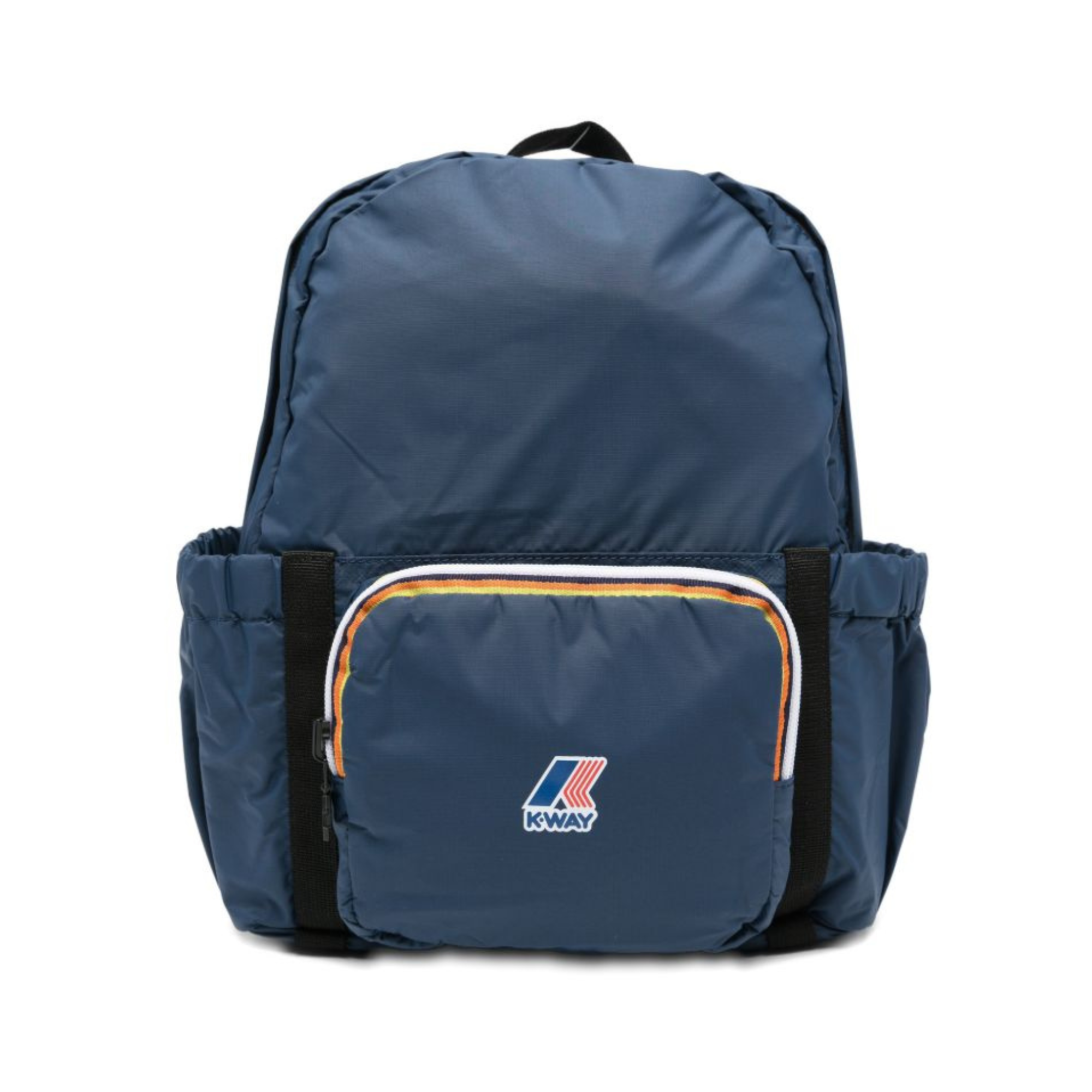 Zaino per bambini Le Vrai K-Way Kids blu navy con zip e patta con logo K81421W B67 K-WAY KIDS