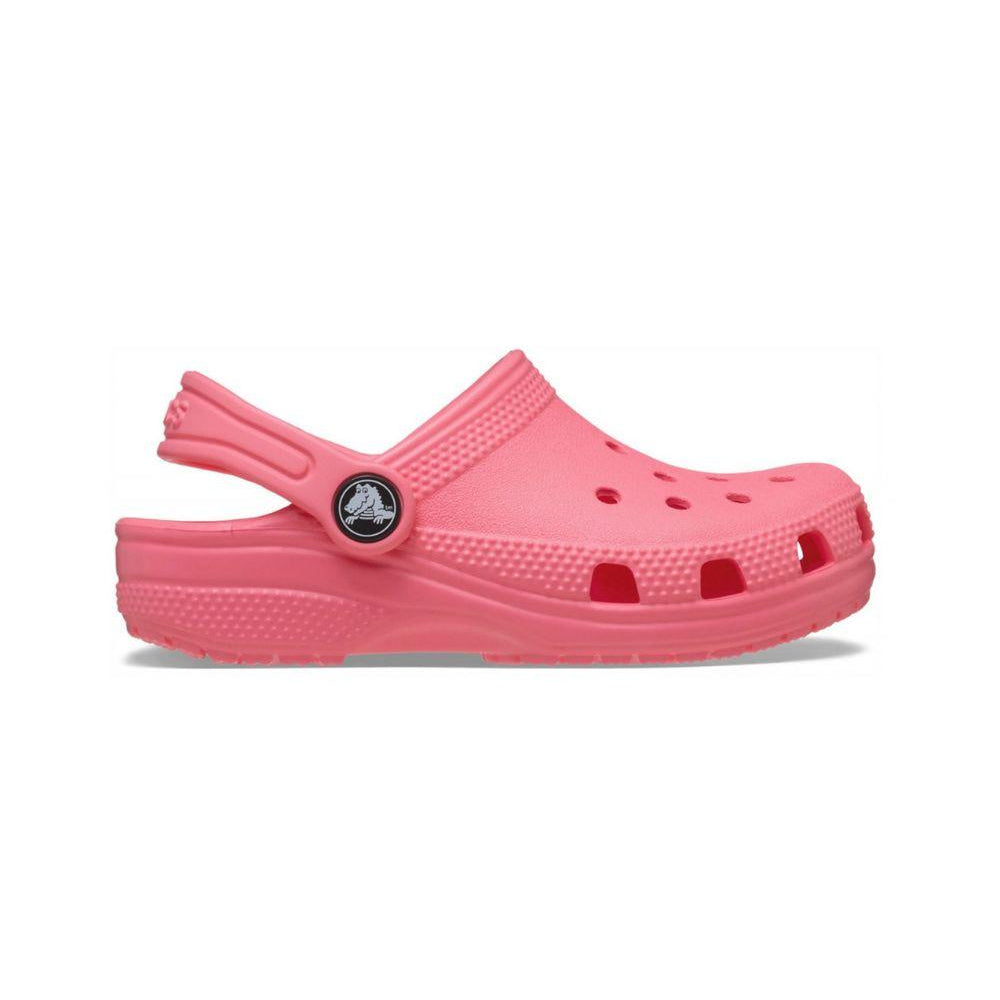 Ciabatte Classic K per bambina Crocs Kids rosa con design traforato 206991 GUAV CROCS KIDS