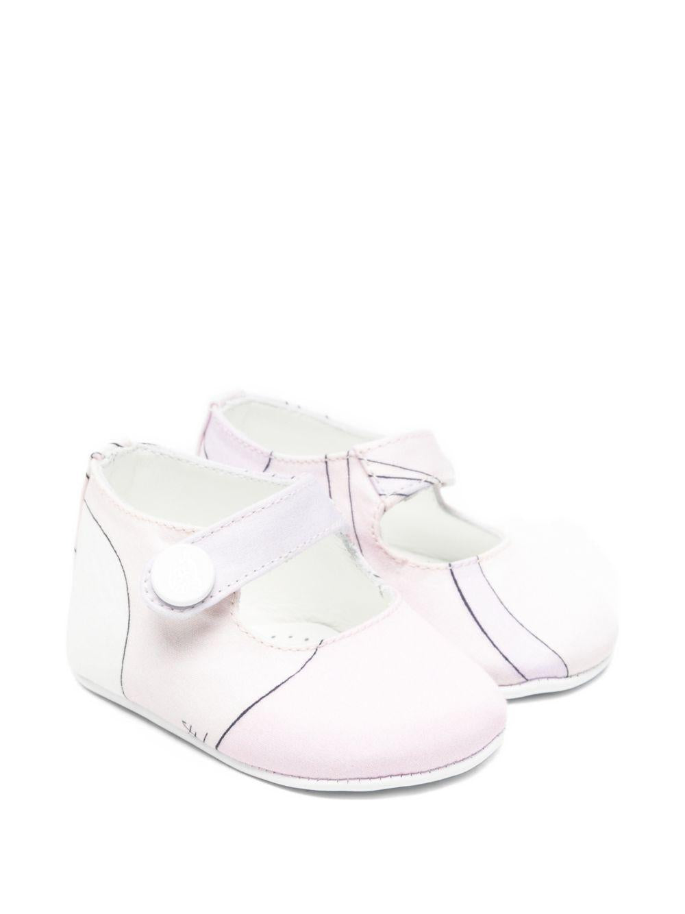 Scarpe per neonata Emilio Pucci Junior rosa con cinturino PY0076 S0232 508LI EMILIO PUCCI KIDS