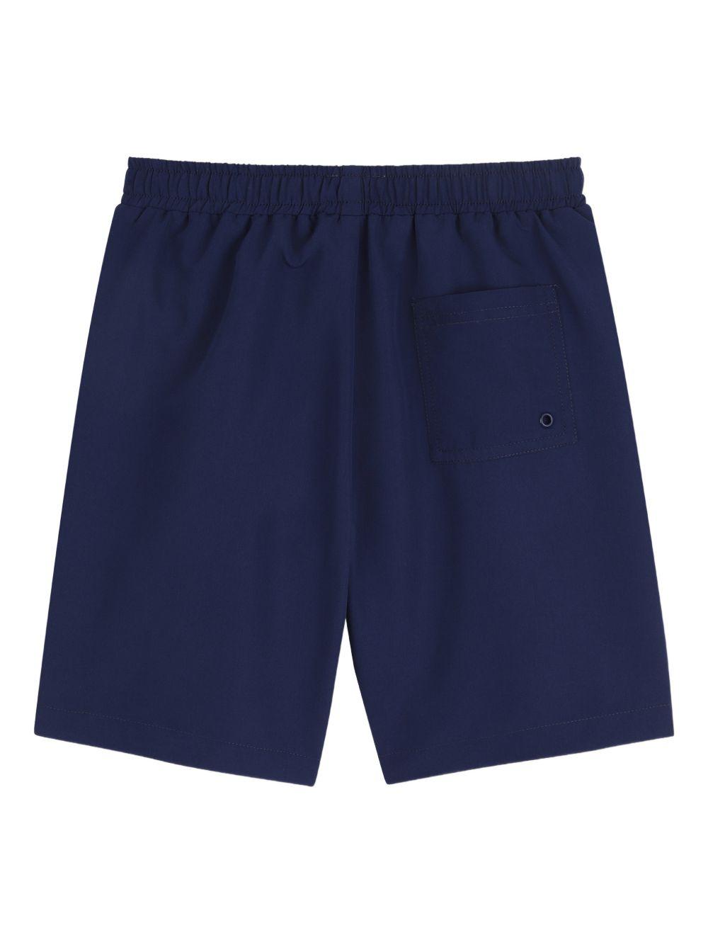 Costume per bambino Kenzo Kids blu con stampa logo K61619 84N KENZO KIDS