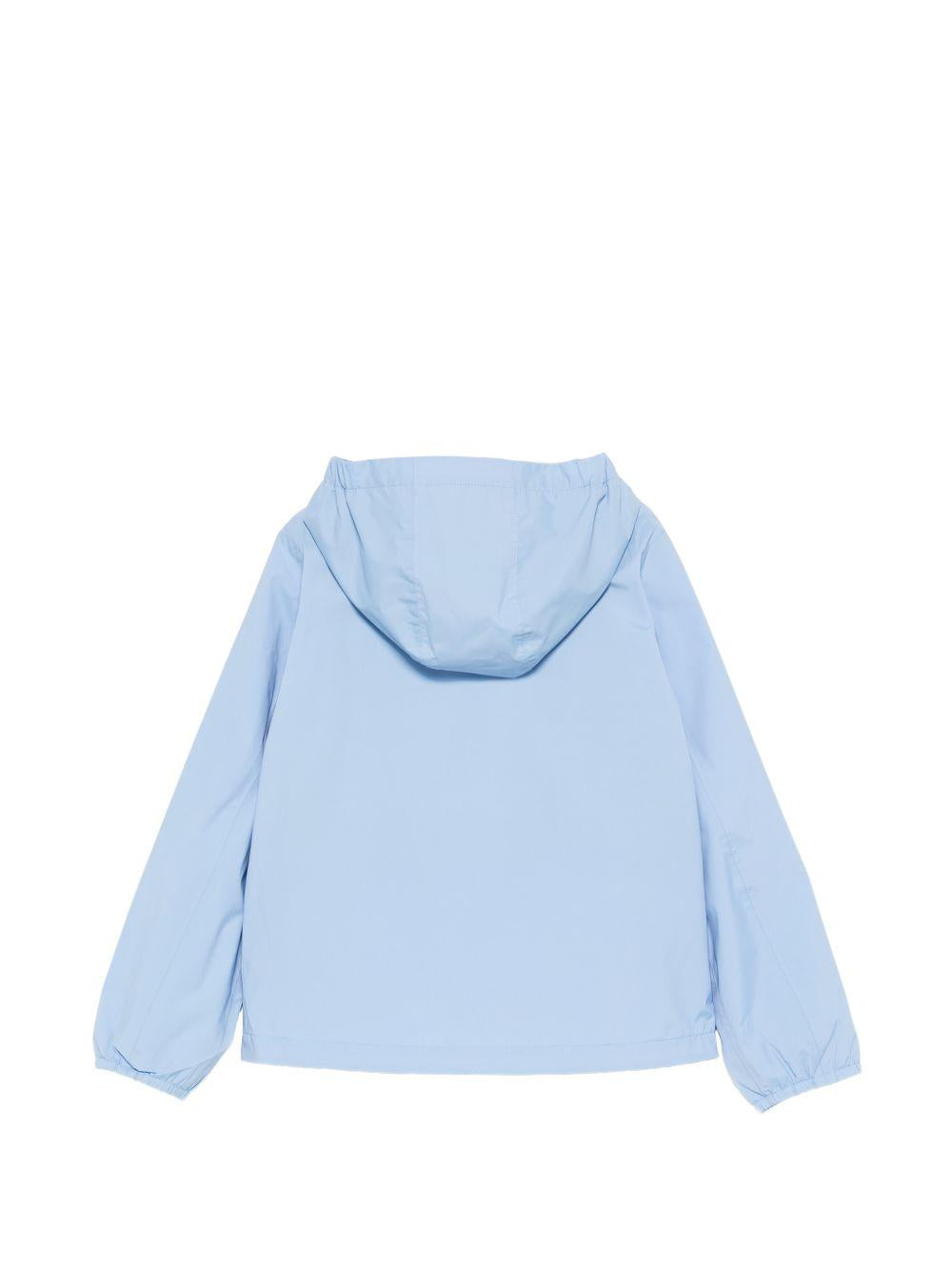 Giubbino P.Jack per bambino K-WAY Kids azzurro con tessuto fodera jersey K41335W 356 K-WAY KIDS
