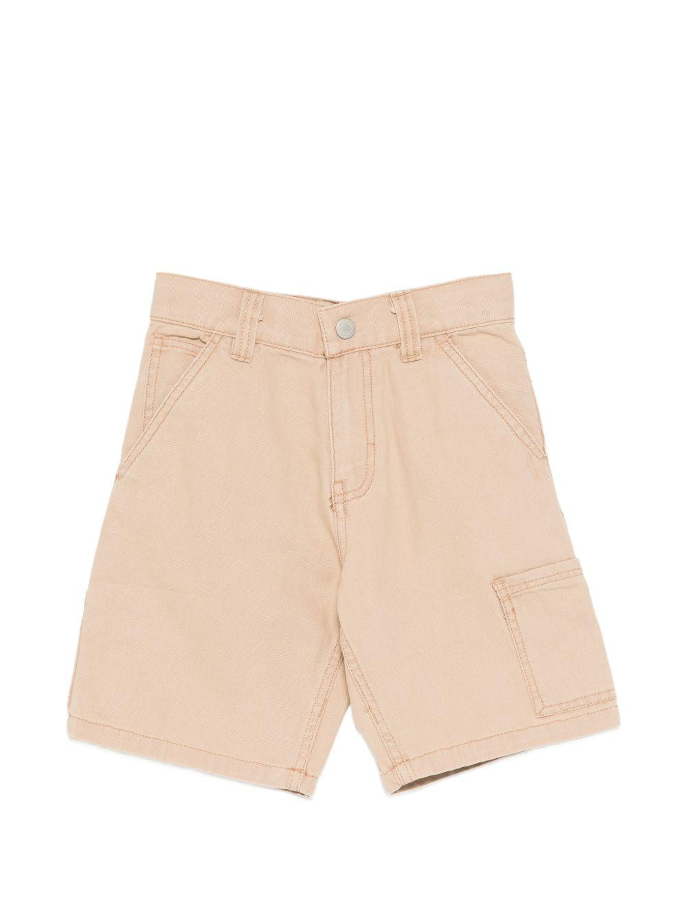Cargo corti per bambino Molo beige con tasche laterali 6S26H106 5631 MOLO KIDS