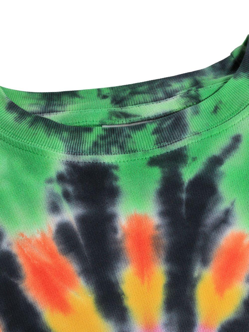 Felpa Memphis per bambino Molo multicolore con fantasia tie-dye 6S26J209 5984 MOLO KIDS