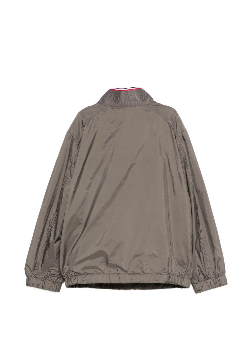 Giubbino per bambino Moncler Enfant grigio con cerniera hilmi L19541A0003953A5E 93B MONCLER KIDS
