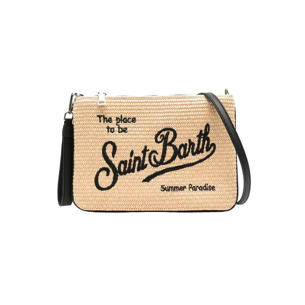 Pochette Parisienne MC2 Saint Barth beige in rafia PAR0021 00421L MC2 ST. BARTH KIDS