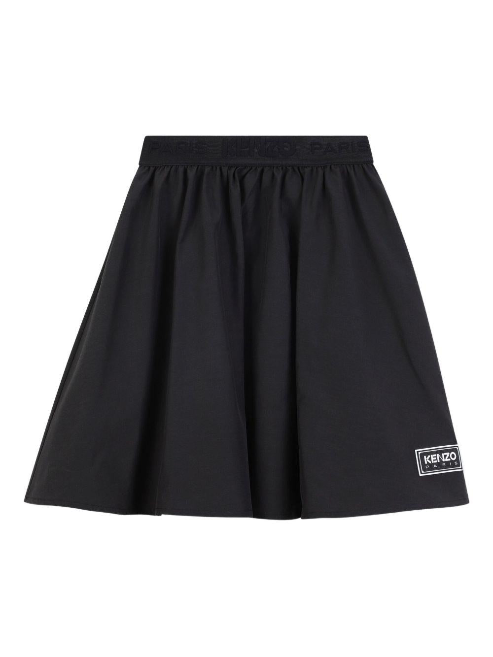 Gonna per bambina Kenzo Kids blu con dettaglio con arricciatura K61410 095 KENZO KIDS