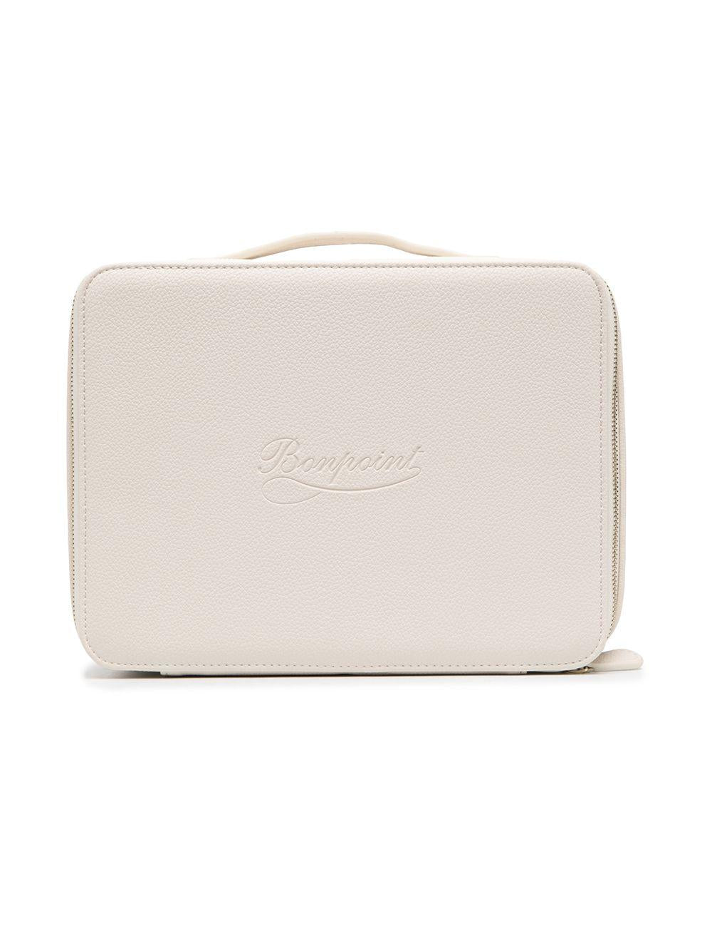 Valigia nascita per neonati Bonpoint beige con logo sul davanti PESIMIVAL2 002 BONPOINT KIDS