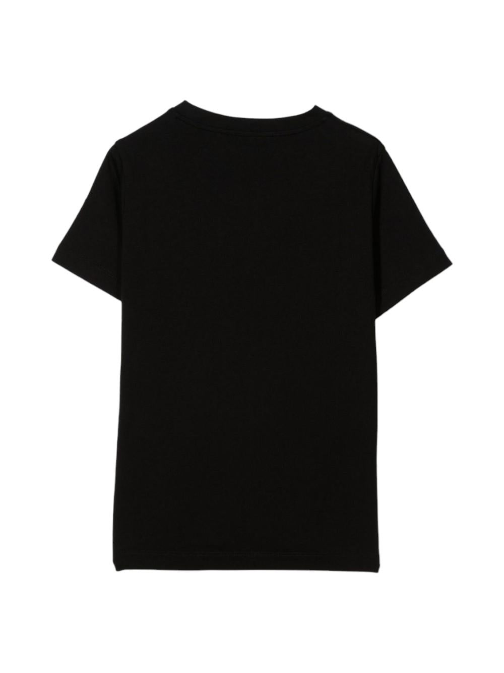T-shirt per bambino Versace Kids Medusa nero con stampa Medusa 10002391A04767 2B020 VERSACE KIDS