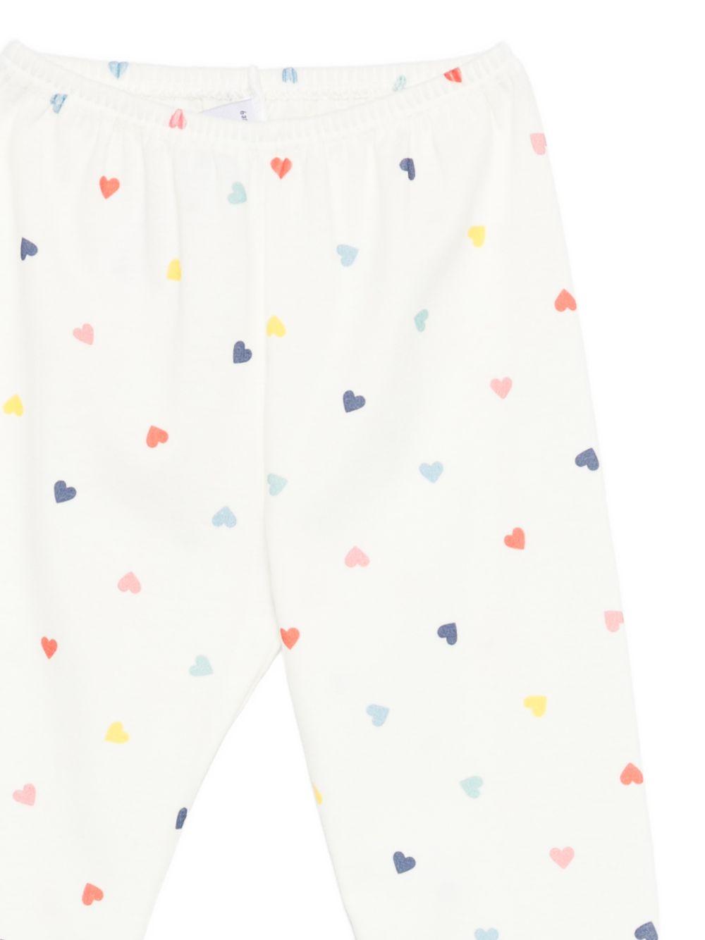 Pigiama per bambina Petit Bateau bianco con stampa gatto A0FBT 01 PETIT BATEAU KIDS