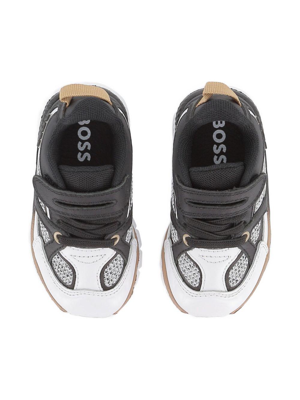 Sneakers per bambino Boss Kids multicolore con inserti in rete J52578 N50 BOSS KIDS