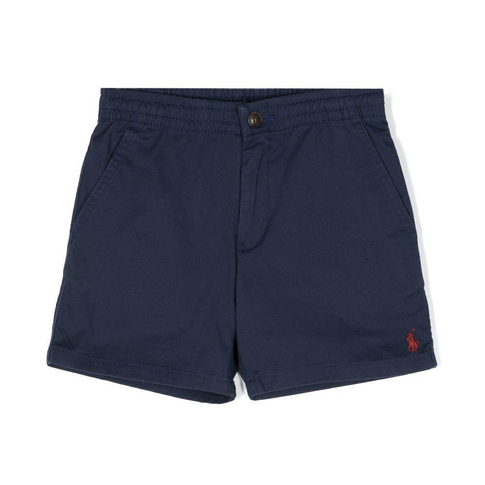 Shorts per bambino Polo Ralph Lauren Kids blu con caratteristico motivo Polo Pony 322855350 011 Ralph Lauren kids
