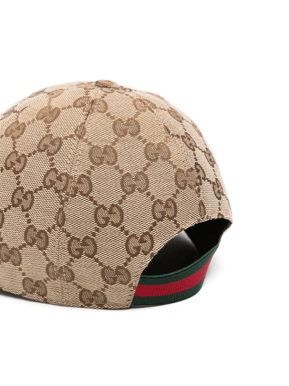 Cappello per bambini Gucci Kids beige con stampa logo all-over 4817743HC65 2140 GUCCI KIDS
