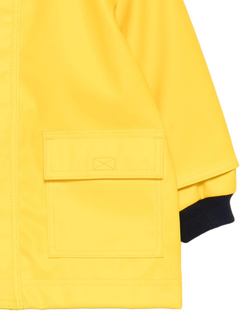 Impermeabile per neonati Petit Bateau giallo con colletto A0FKA 01 PETIT BATEAU KIDS