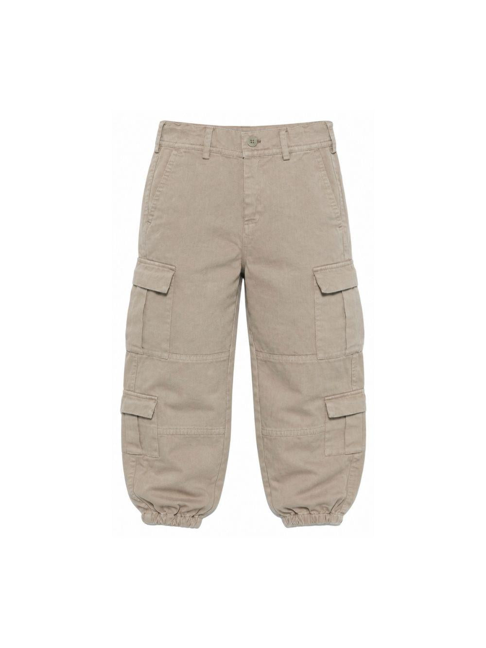 Pantaloni per bambino Stella McCartney Kids verde con stampa cactus TZ6H20 Z0628 774 STELLA McCARTNEY KIDS