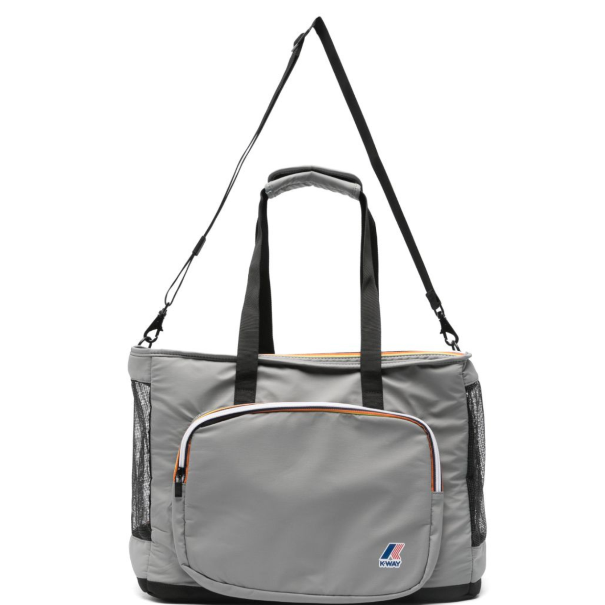 Trasportino per animali domestici Le Vrai 4.0 Marley K-Way grigia con dettaglio rete K8151XW 411 K-WAY KIDS