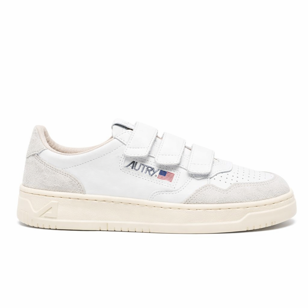 Sneakers per bambini AuTRY Kids bianche con chiusura a strappi KILK PQ02 AuTRY KIDS