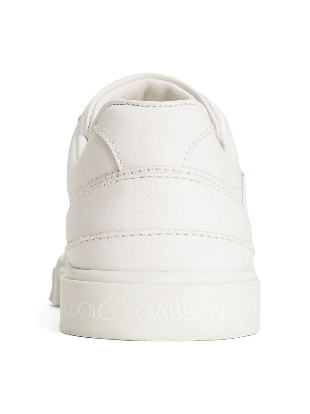 Sneakers per bambini Dolce & Gabbana Kids bianche con logo sul davanti DA5263 A1160 8R179 DOLCE & GABBANA KIDS