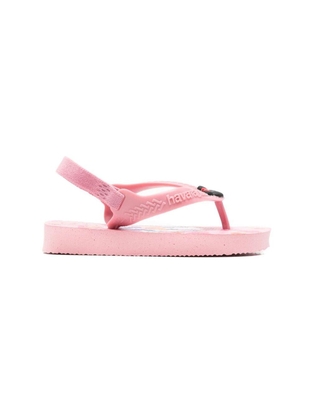 Infradito per bambina Havaianas Kids x Disney rosa con stampa grafica Paperina 4137007 9321 HAVAIANAS KIDS