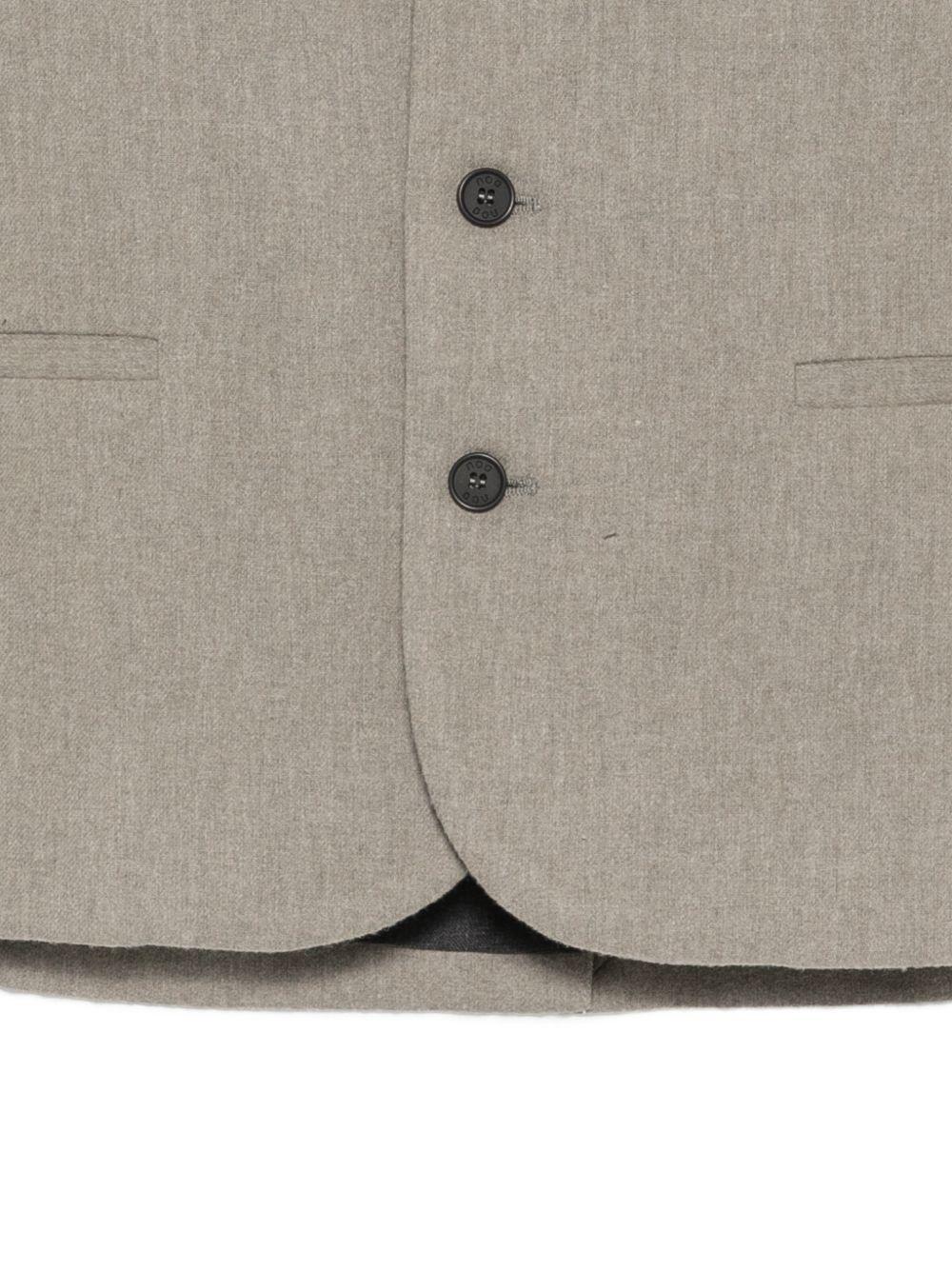 Giacca per bambino Douuod Kids grigia con revers a lancia DZ2P04 I0337 903 DOUUOD KIDS