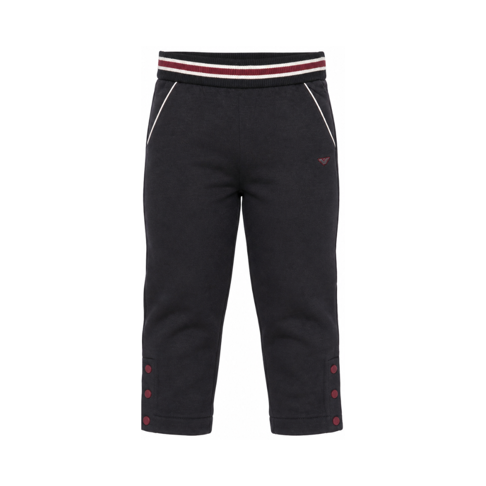 Pantatuta per bambina Emporio Armani kids blu scuro con fascia elastica EG000856 AF10126 UB118 EMPORIO ARMANI KIDS