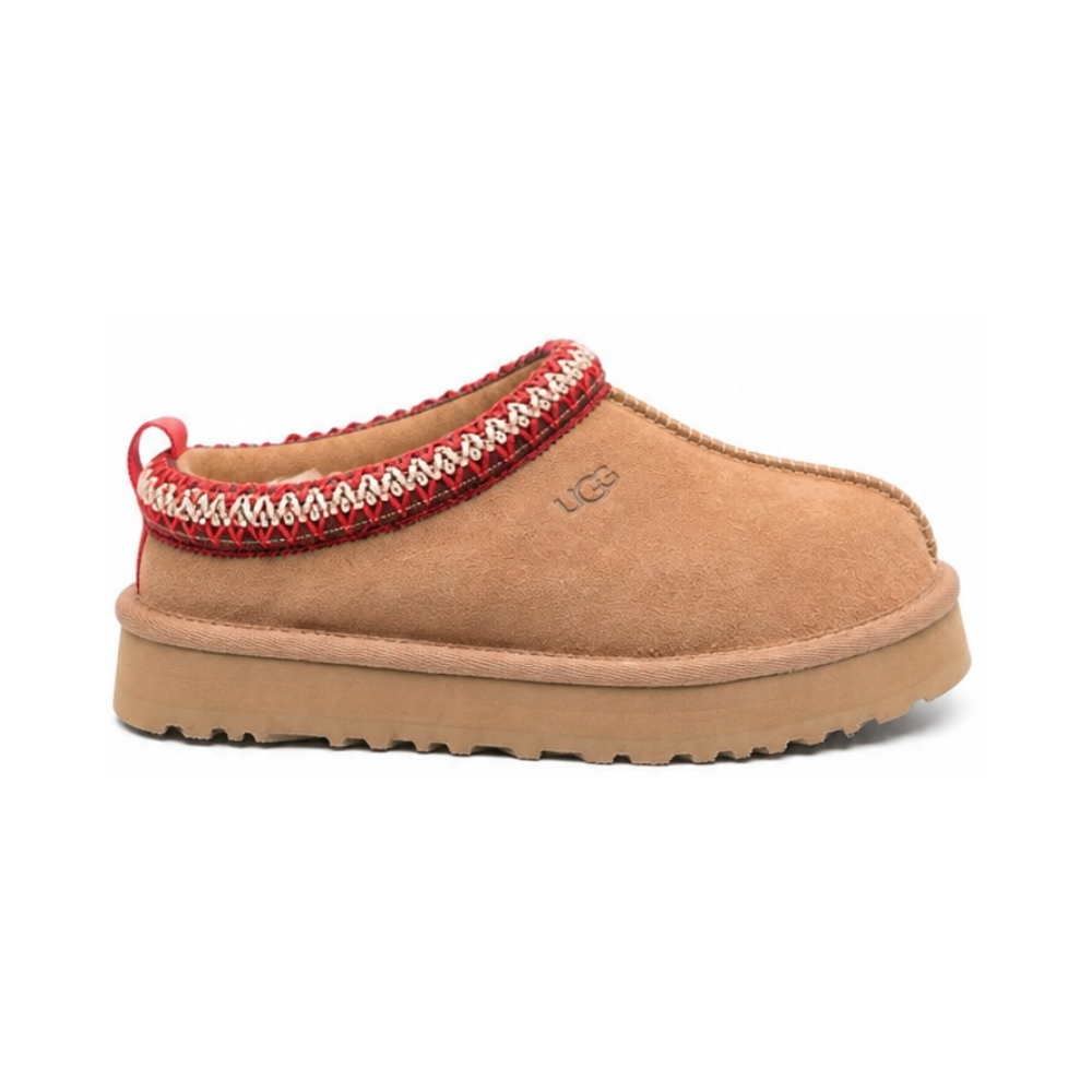 Ciabatte K Tazz per bambina Ugg Kids beige con design slip-on 1143776K CHE UGG KIDS