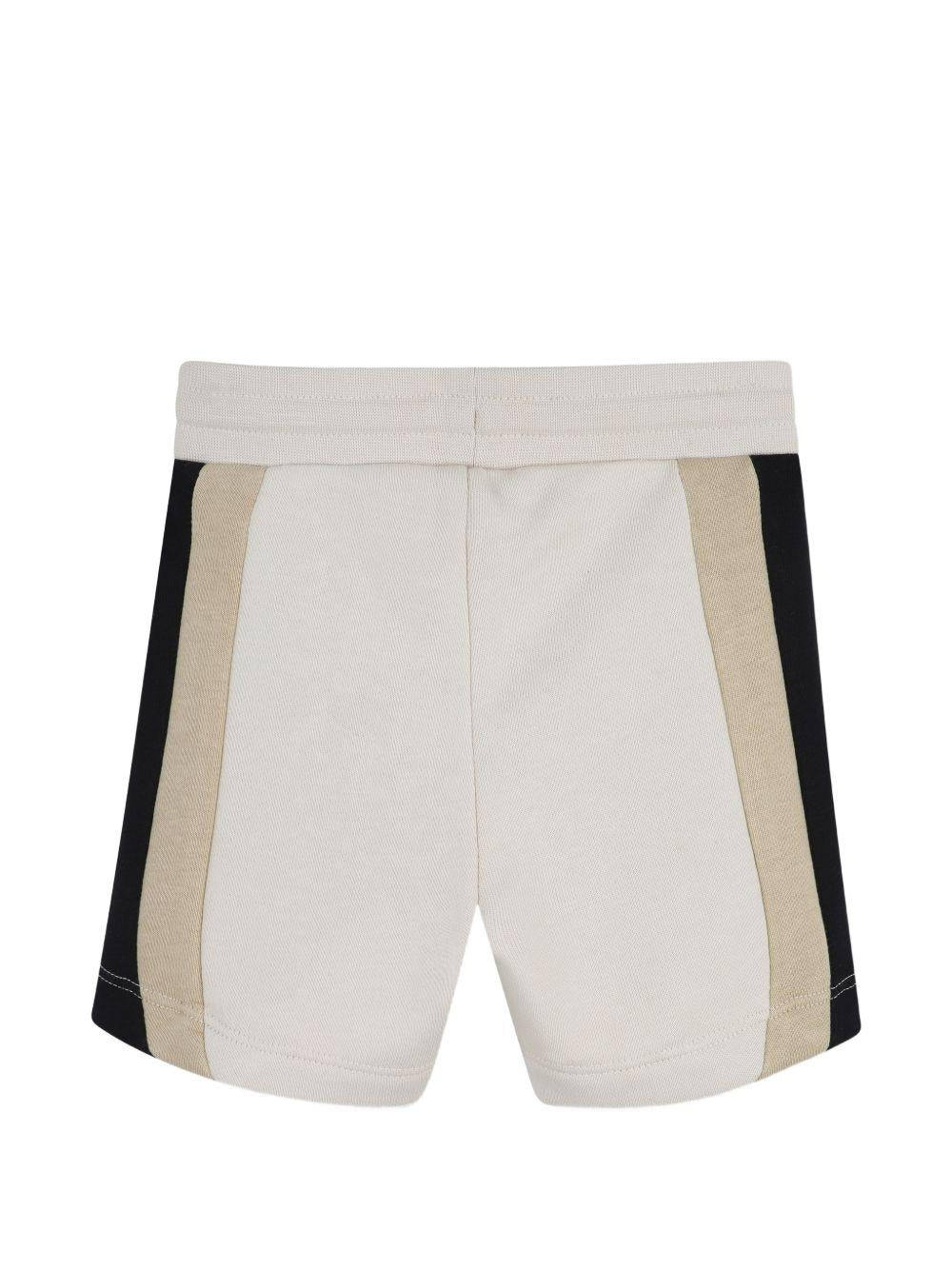 Shorts per neonato Boss Kids bianco crema con coulisse J52873 21C BOSS KIDS