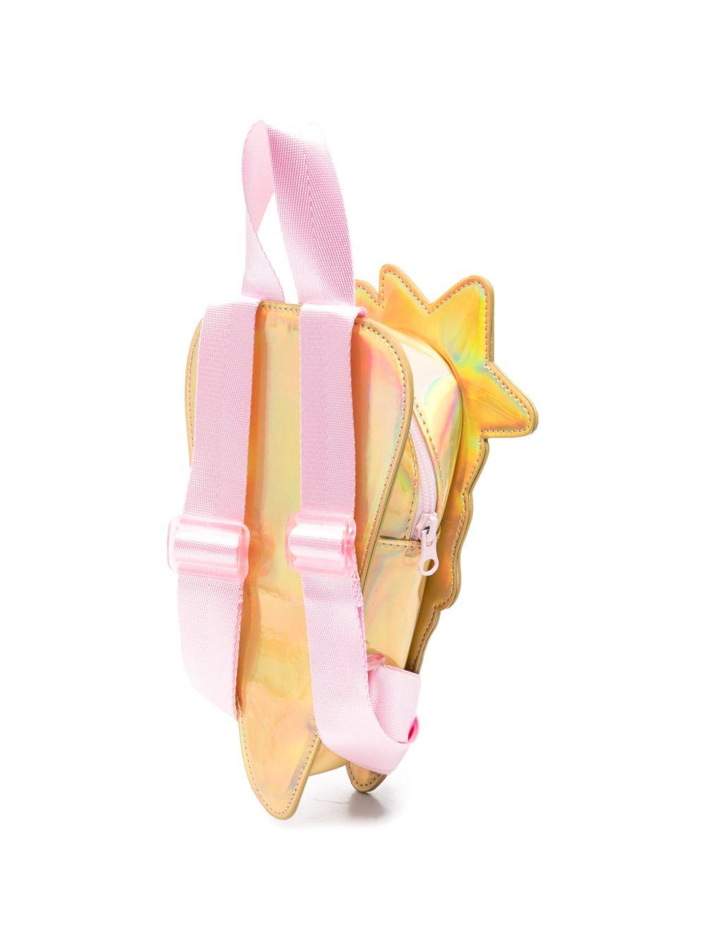 Zaino per bambina Billieblush multicolore con gelato applicato U22048 Z99 BILLIEBLUSH