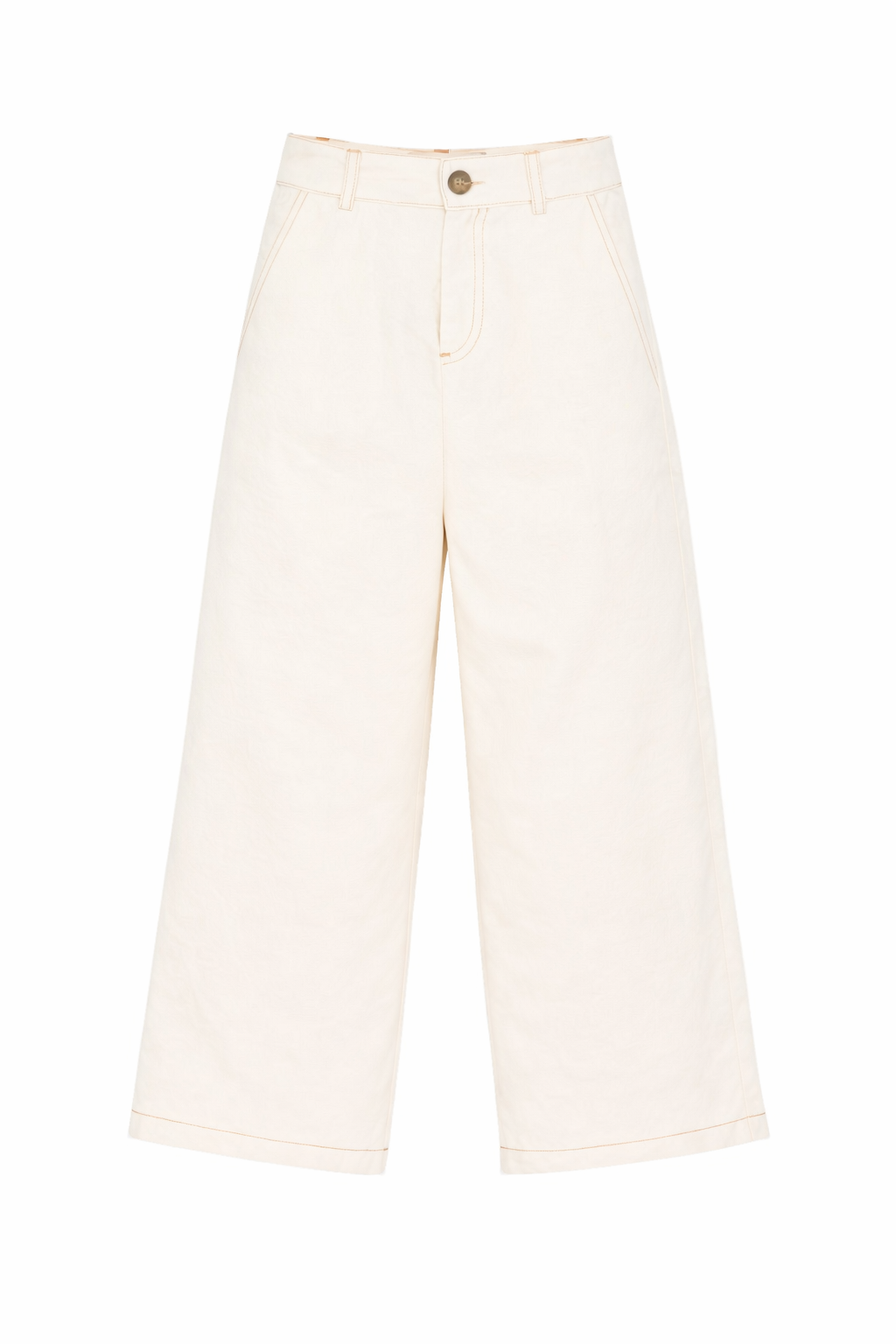 Pantaloni per bambina Etro Kids beige con bottoni GY6P10 I0308 105 ETRO KIDS