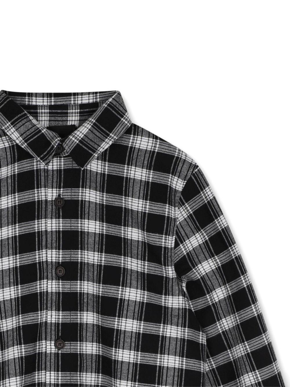 Camicia per bambino Givenchy Kids multicolore con design a quadri H31393 N70 GIVENCHY KIDS