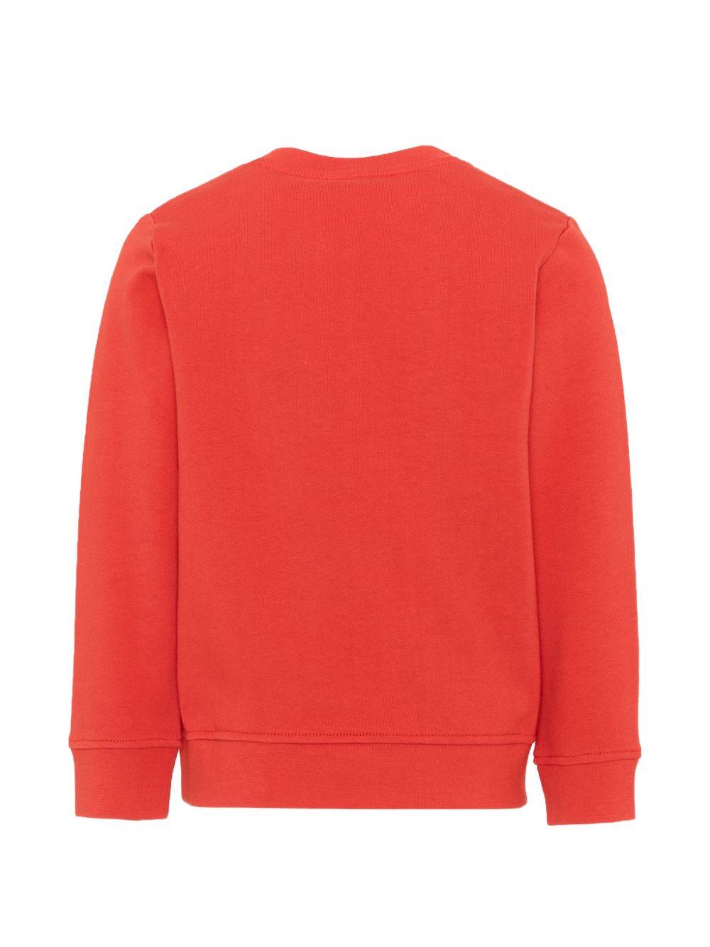 Felpa per bambini Stella McCartney Kids rossa con stampa grafica TZ4A50 Z3059 411 STELLA McCARTNEY KIDS