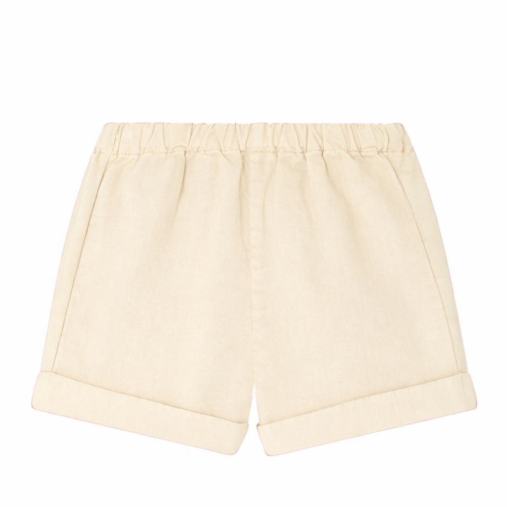 Shorts Ecady per neonato Bonpoint beige con vita elasticizzata S06ZBEW00004 063 BONPOINT KIDS