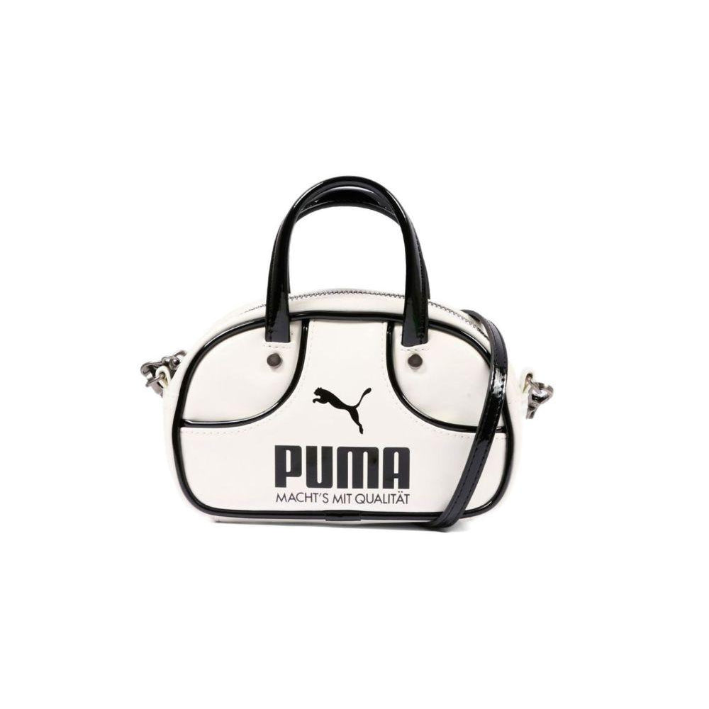 Borsa per bambina Puma Kids bianca con dettaglio a contrasto 91824 08 PUMA KIDS