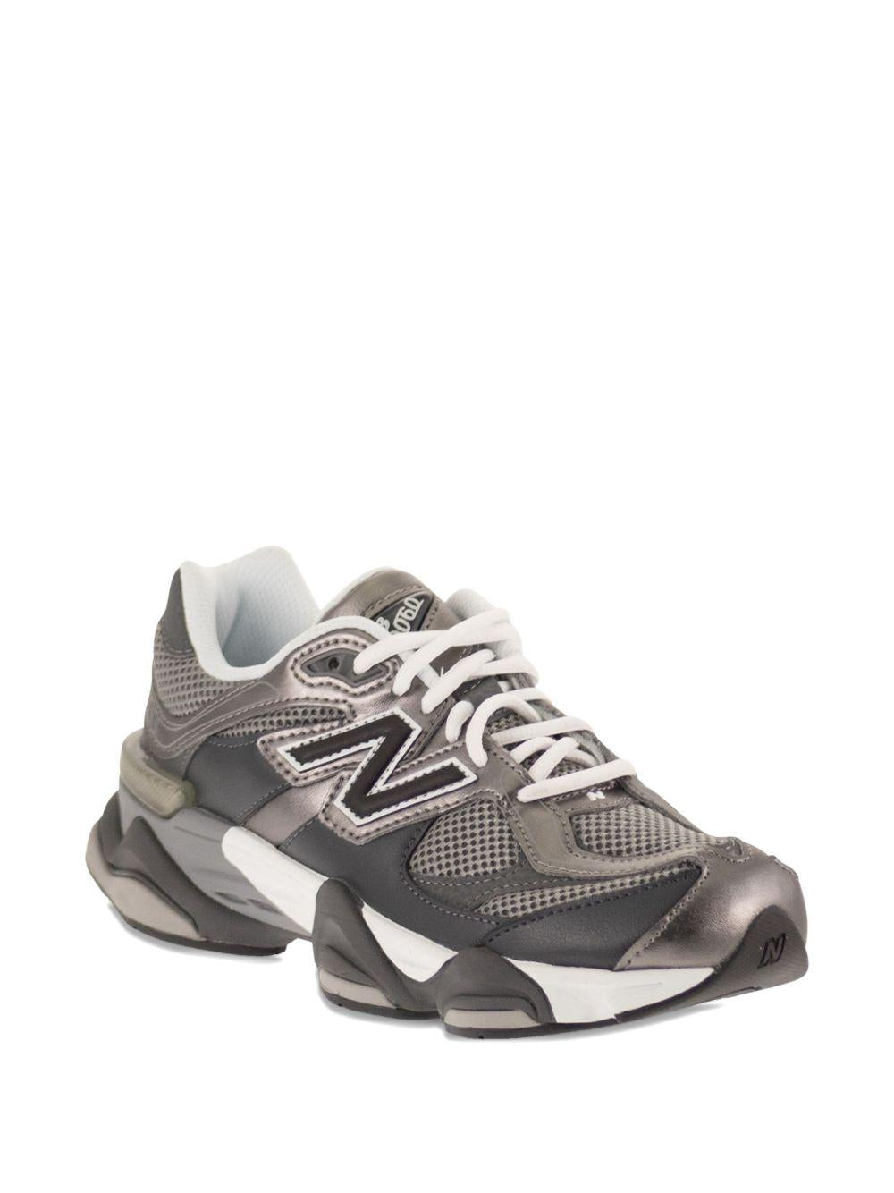 Sneakers per bambini New Balance Kids 9060 grigie con logo applicato G9060 3BN NEW BALANCE KIDS