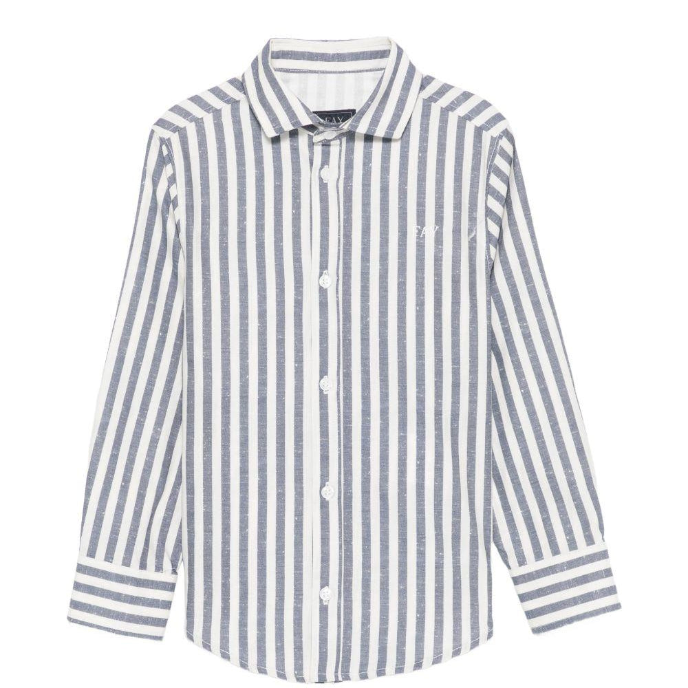Camicia per bambino Fay Kids multicolore a maniche lunghe FY5P30 Z3691 101BL FAY KIDS