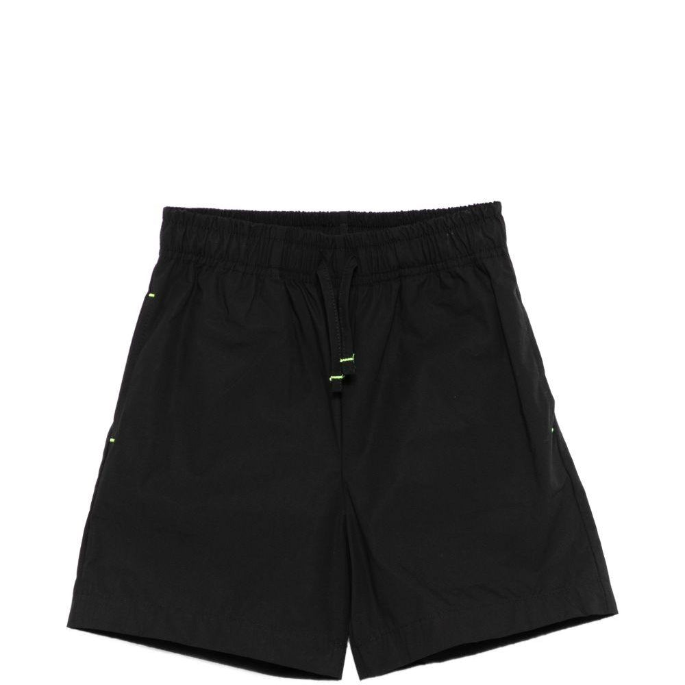 Shorts per bambino MSGM Kids nero con coulisse S6MSJBBE190 110 MSGM KIDS