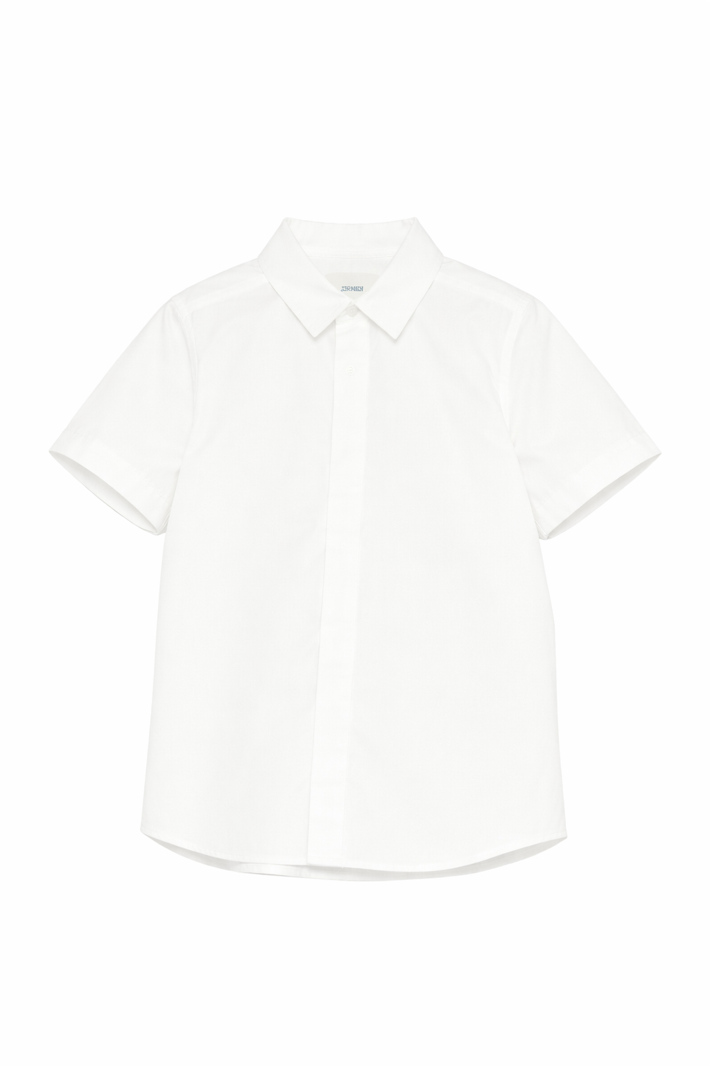 Camicia per bambino Fendi Kids bianca a maniche corte JMC207 AEXZ F0TU9 FENDI KIDS