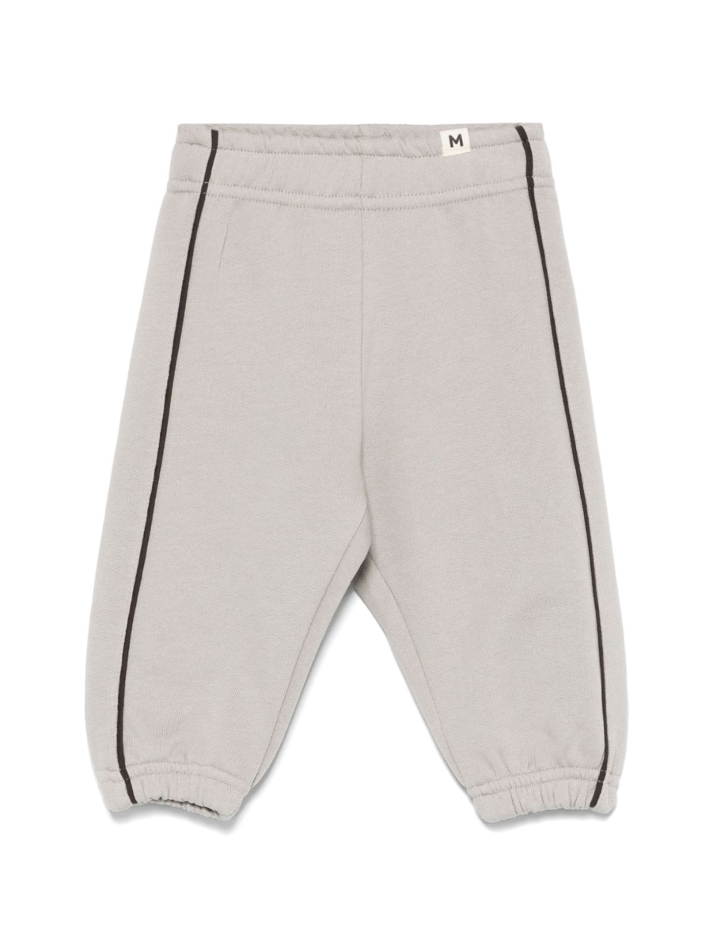 Pantaloni sportivi per neonato Mini Rodini grigio con applicazione con logo 2513012397NB GREY MINI RODINI