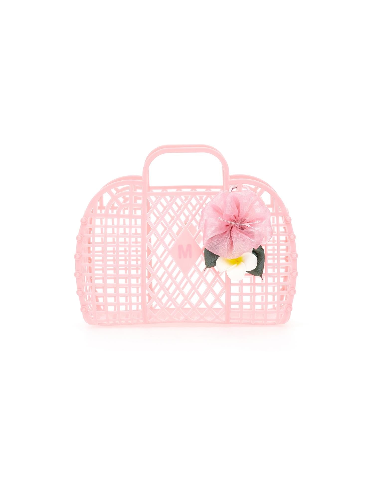 Borsa per bambina Monnalisa x Disney rosa con dettaglio fiore ibisco 19H032 8067 0093 MONNALISA KIDS