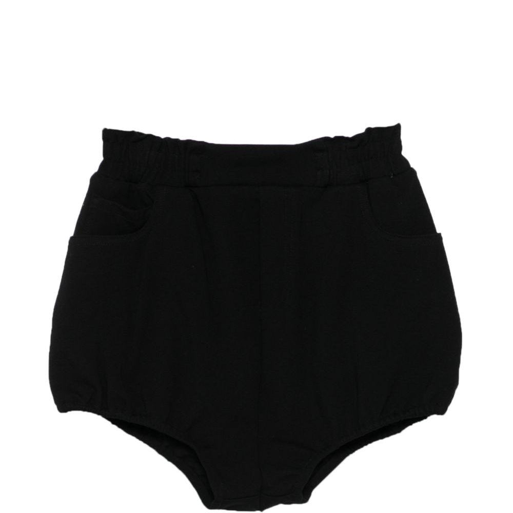 Shorts per bambina Douuod Kids neri con elastico in vita DY6A69 J0371 930 DOUUOD KIDS