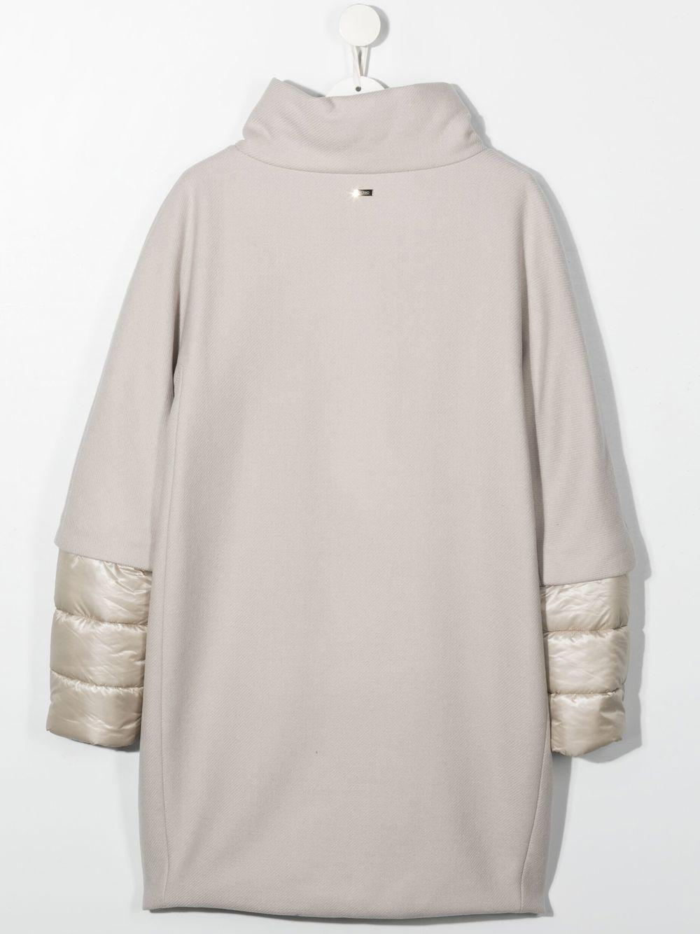 Cappotto per bambina Herno Kids grigio con design imbottito CA000014G33344 1985 HERNO KIDS