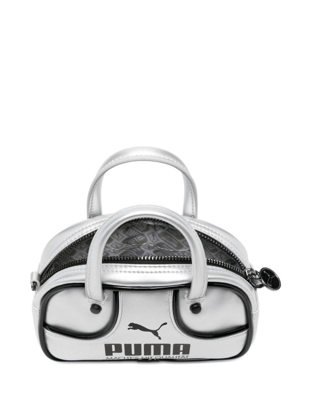 Borsa per bambina Puma Kids argento con manici superiori color argento 92485 01 PUMA KIDS
