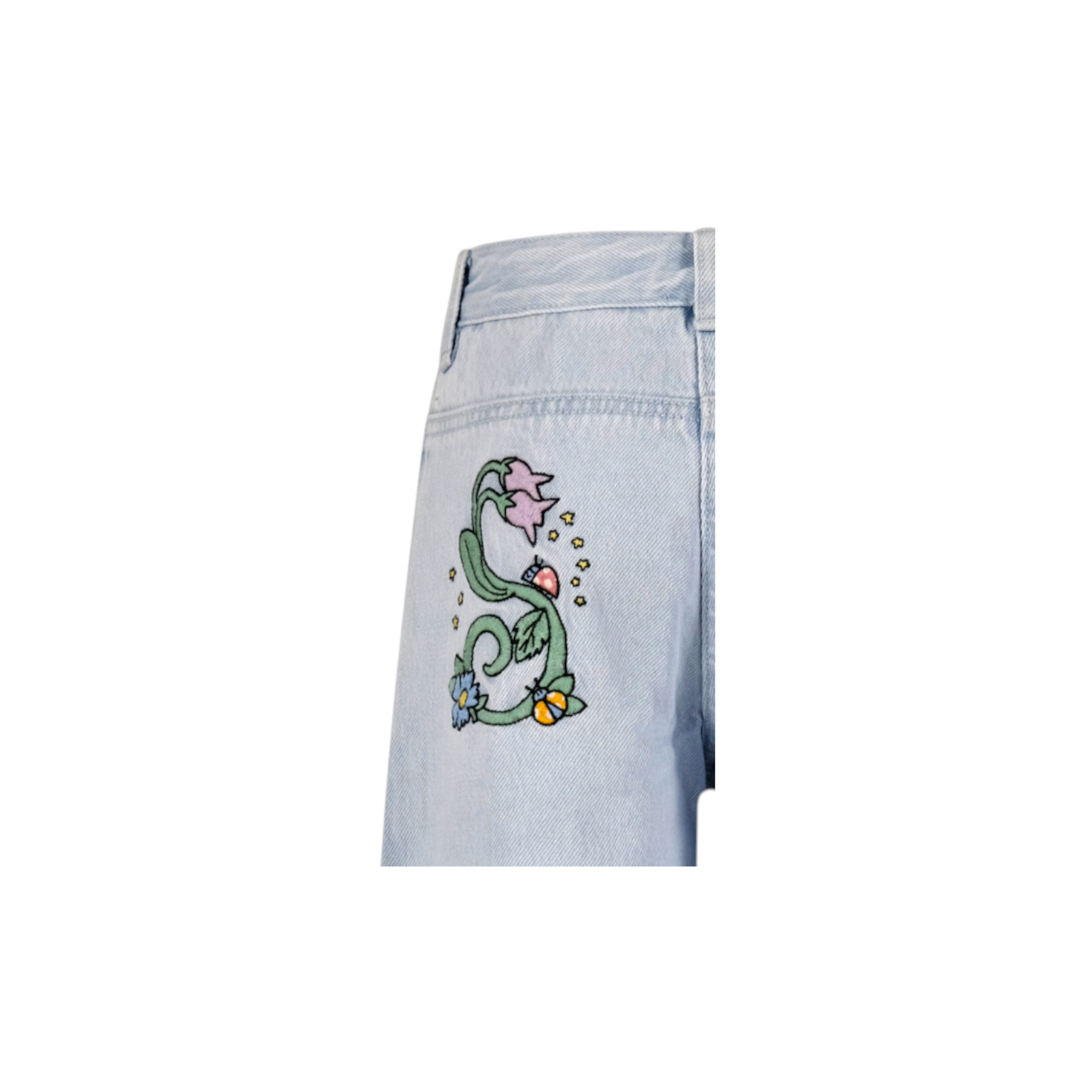 Jeans per bambina Stella McCartney Kids denim con logo sul retro TY6A20 Z0746 600 STELLA McCARTNEY KIDS