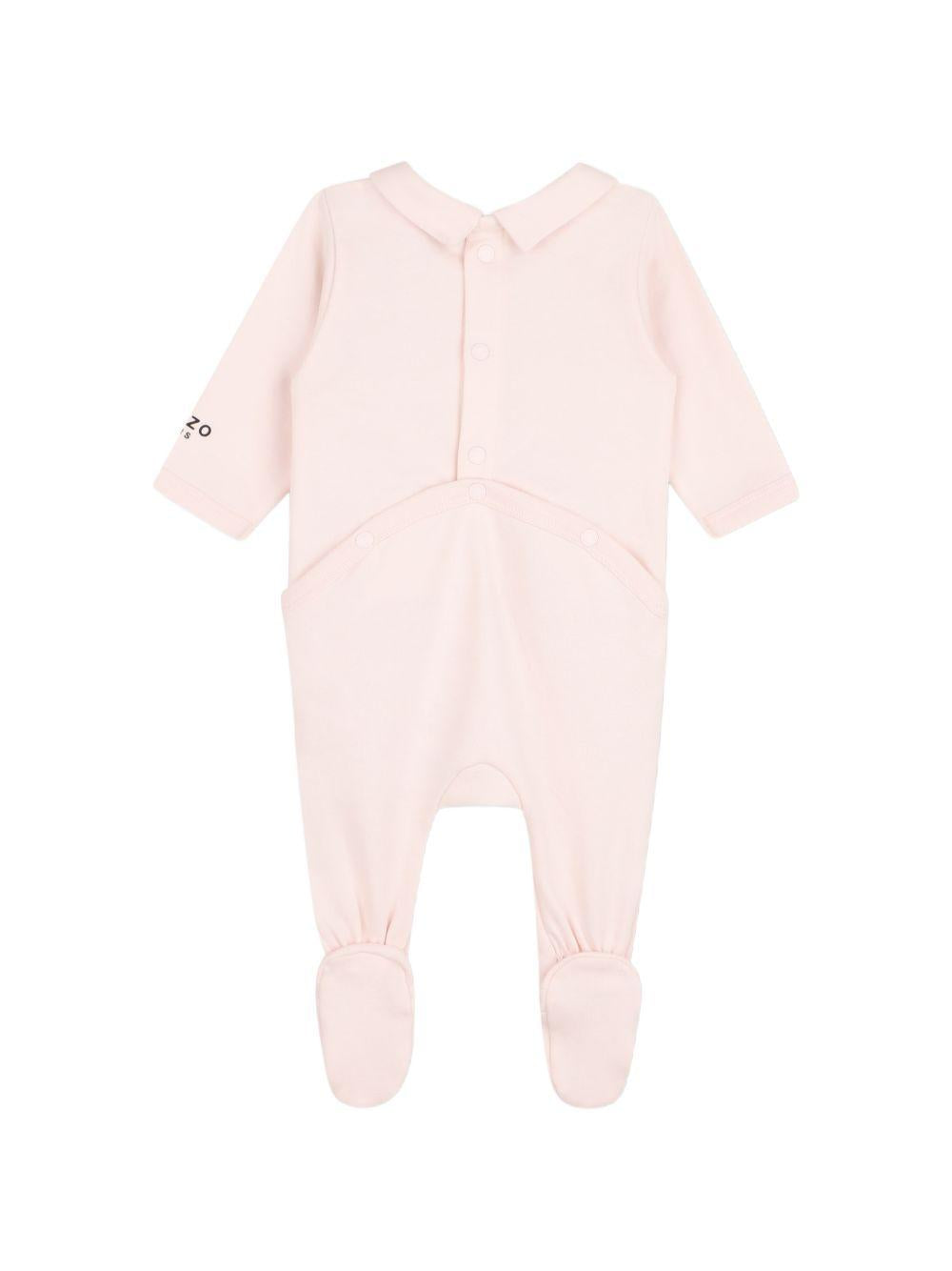 Tutine per neonata Kenzo Kids rosa con applicazioni floreali (set di due) K61614 43B KENZO KIDS