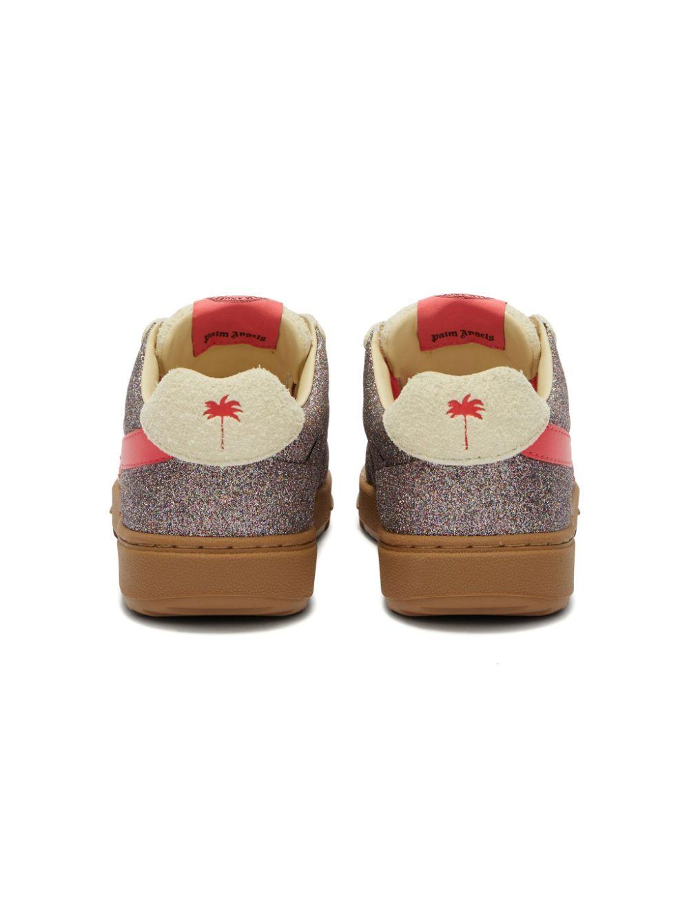 Sneakers Palm Beach University per bambina Palm Angels Kids argento con suola in gomma PGIA014S25LEA001 7229 PALM ANGELS KIDS