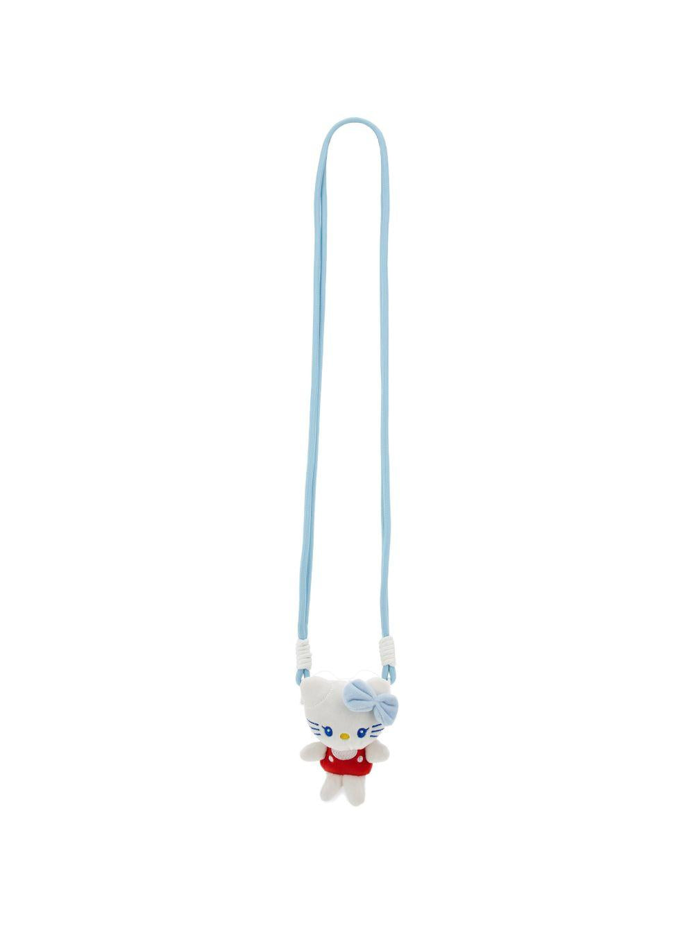 Porta telefono per bambina Monnalisa multicolore con peluche applicato 19G028 7775 0099 MONNALISA KIDS