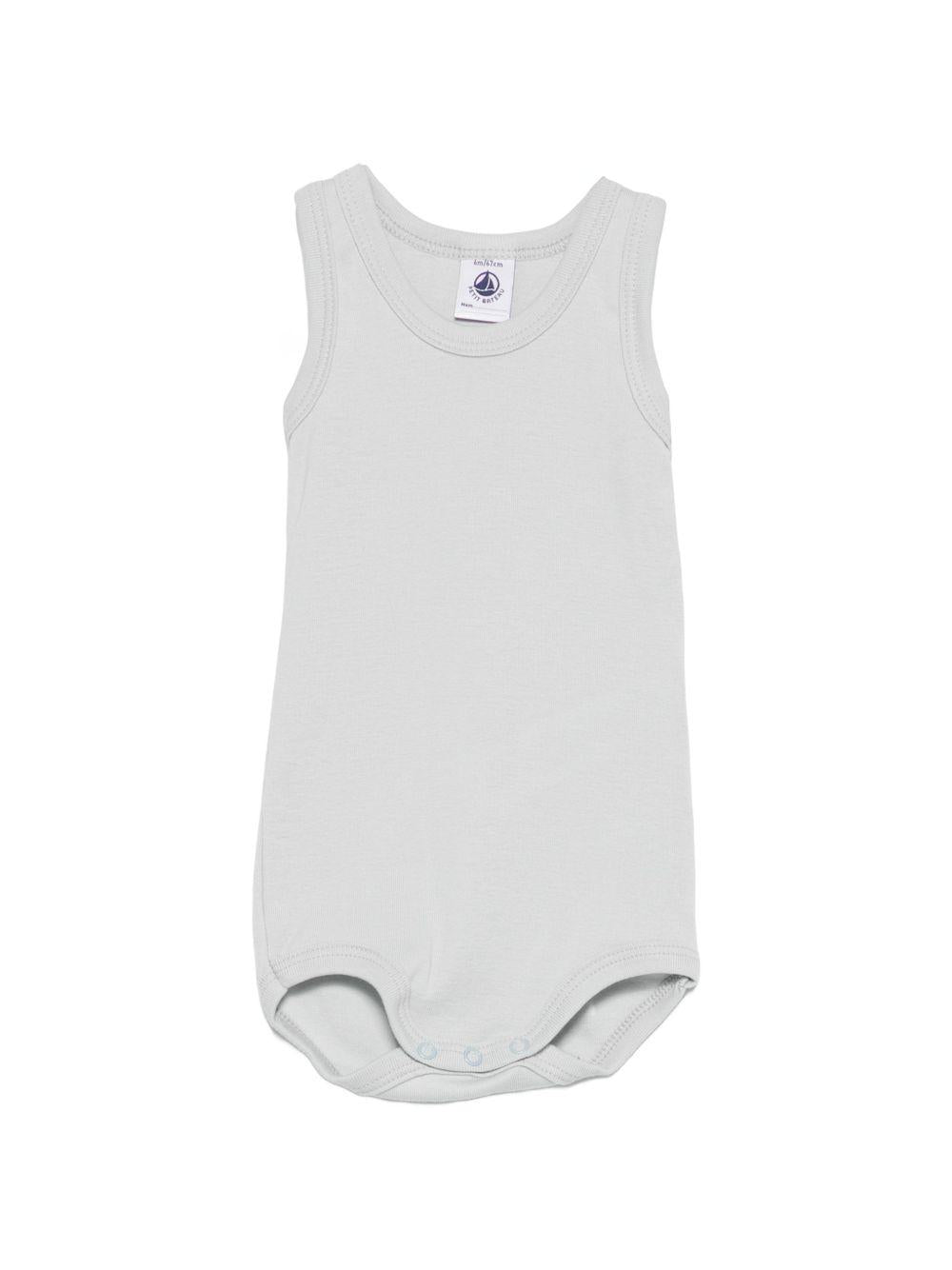 Set tre body per neonato Petit Bateau multicolore senza maniche A0FSO 00 PETIT BATEAU