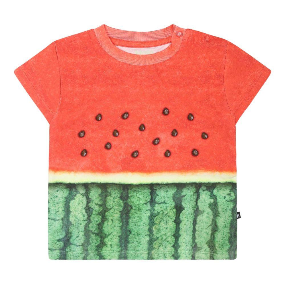 T-shirt per neonato Molo mutlicolore con stampa frutta 6S25A202 9341 MOLO