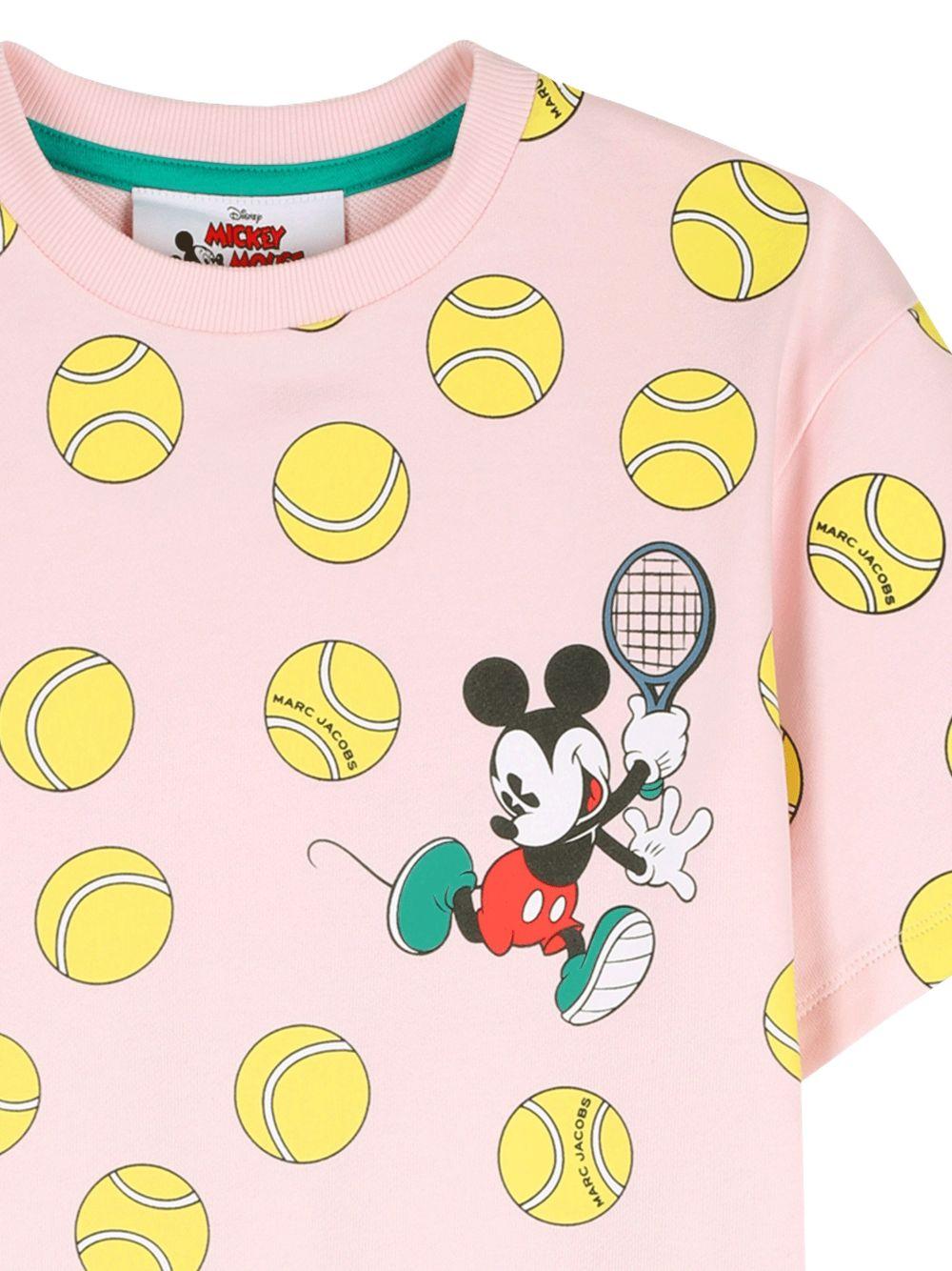 Abito per bambina The Marc Jacobs Kids x Disney con stampa palle da baseball all-over W60712 475 THE MARC JACOBS KIDS