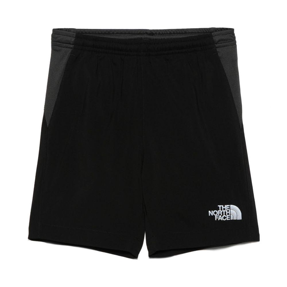 Shorts per bambino The North Face Kids neri con logo sul davanti NF0A8GR7 JK31 THE NORTH FACE KIDS
